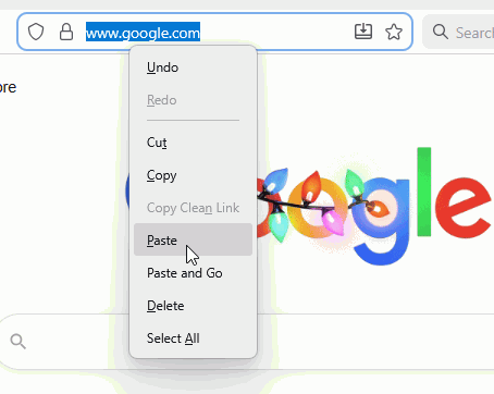 PasteCalcSearchTermIntoBrowserAddressBar