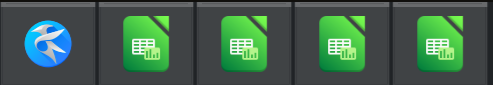 LibreOffice_individuelle_Taskbar_Icons