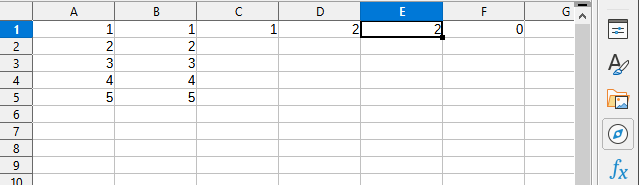 Can the formula autofill be transposed? - English - Ask LibreOffice