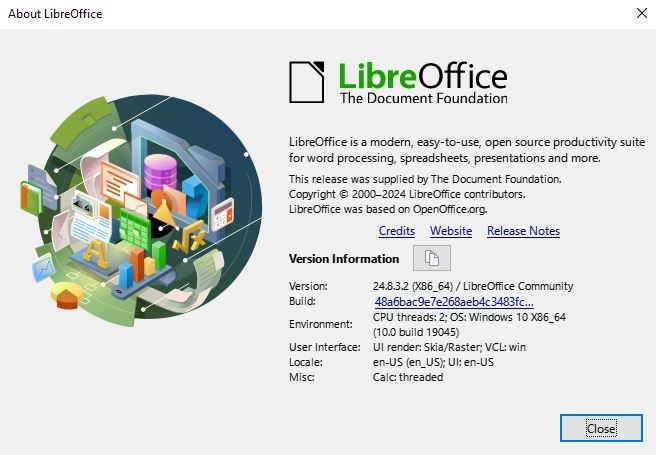 About LibreOffice