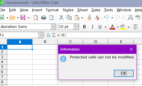protectedcwlls-transpose.ods - LibreOffice Calc