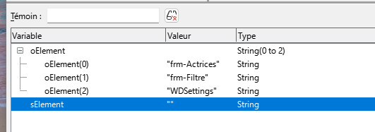 Form Actrice (sElement)