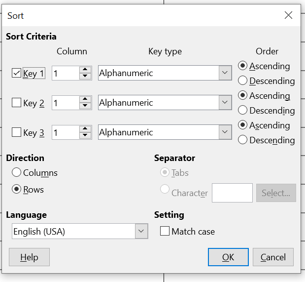 Character count - English - Ask LibreOffice