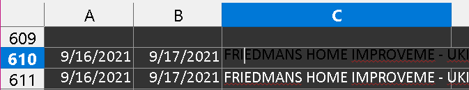 Excel Page Style - editing