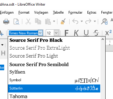 how to add fonts to apache openoffice for windows 10