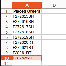 Orders