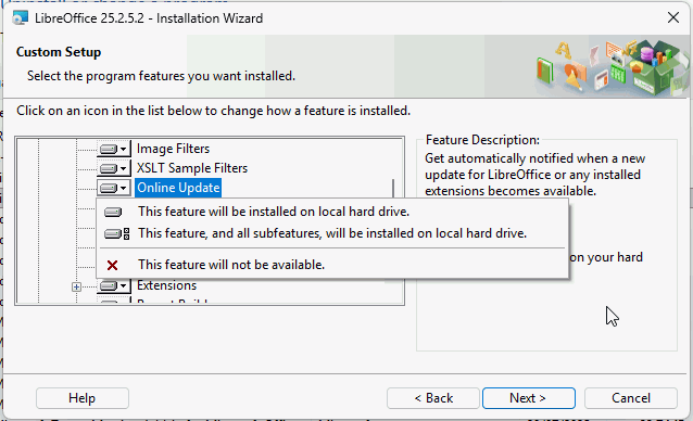 OnlineUpdateOption