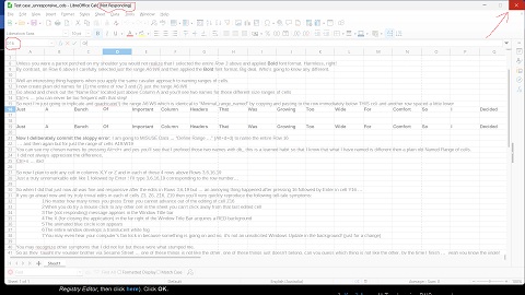 LibreOffice Calc (not responding) 480x270