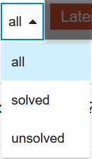 EN Drop-down Category all solved unsolved