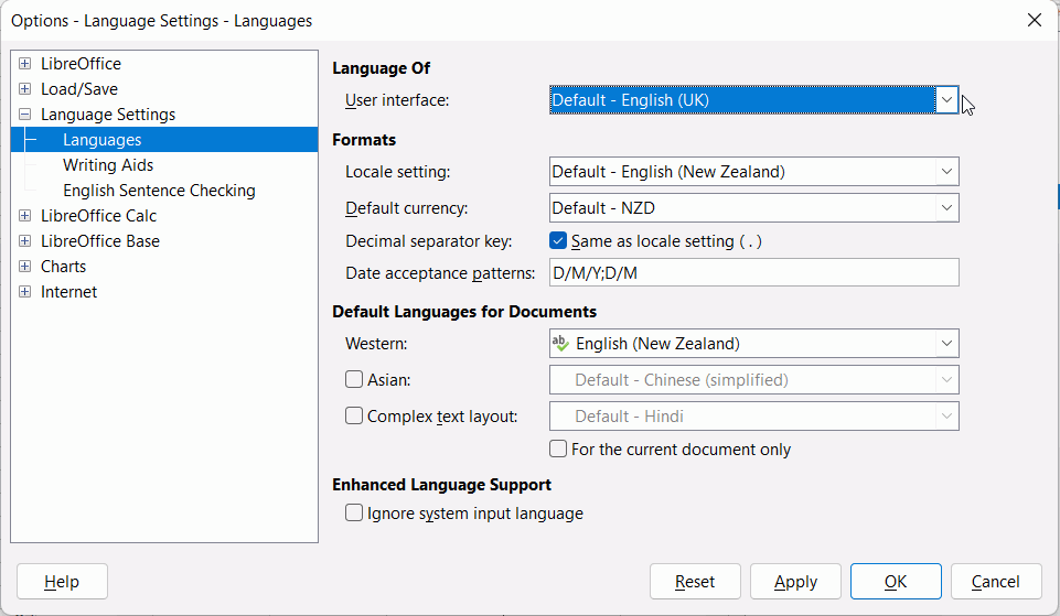 LanguageOfInterface