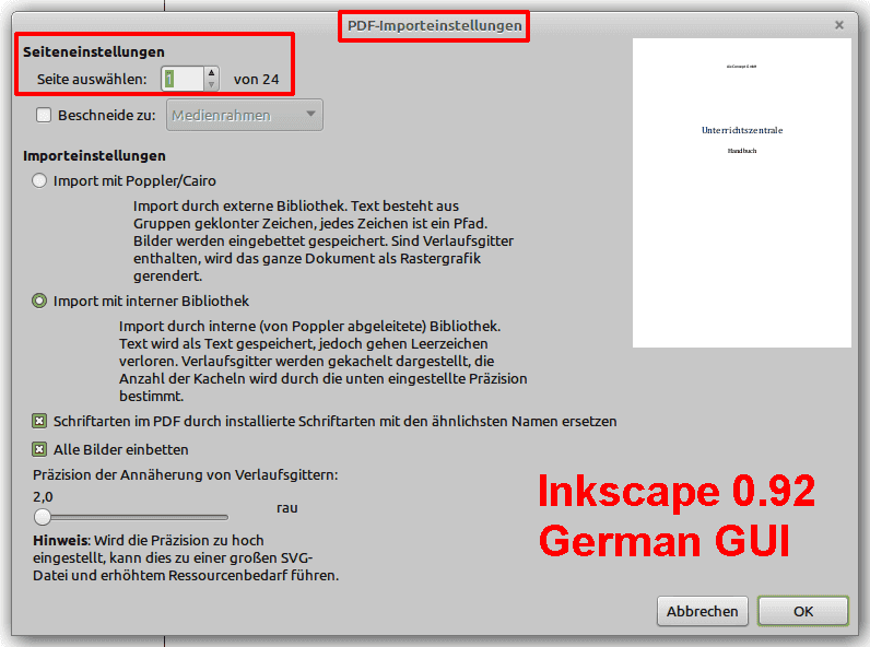 Inkscape092ImportPDF