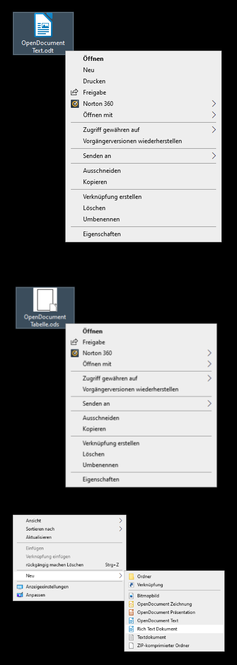Kontextmenü Neu Fehlt Bei Ods Dateien Deutsch Ask Libreoffice
