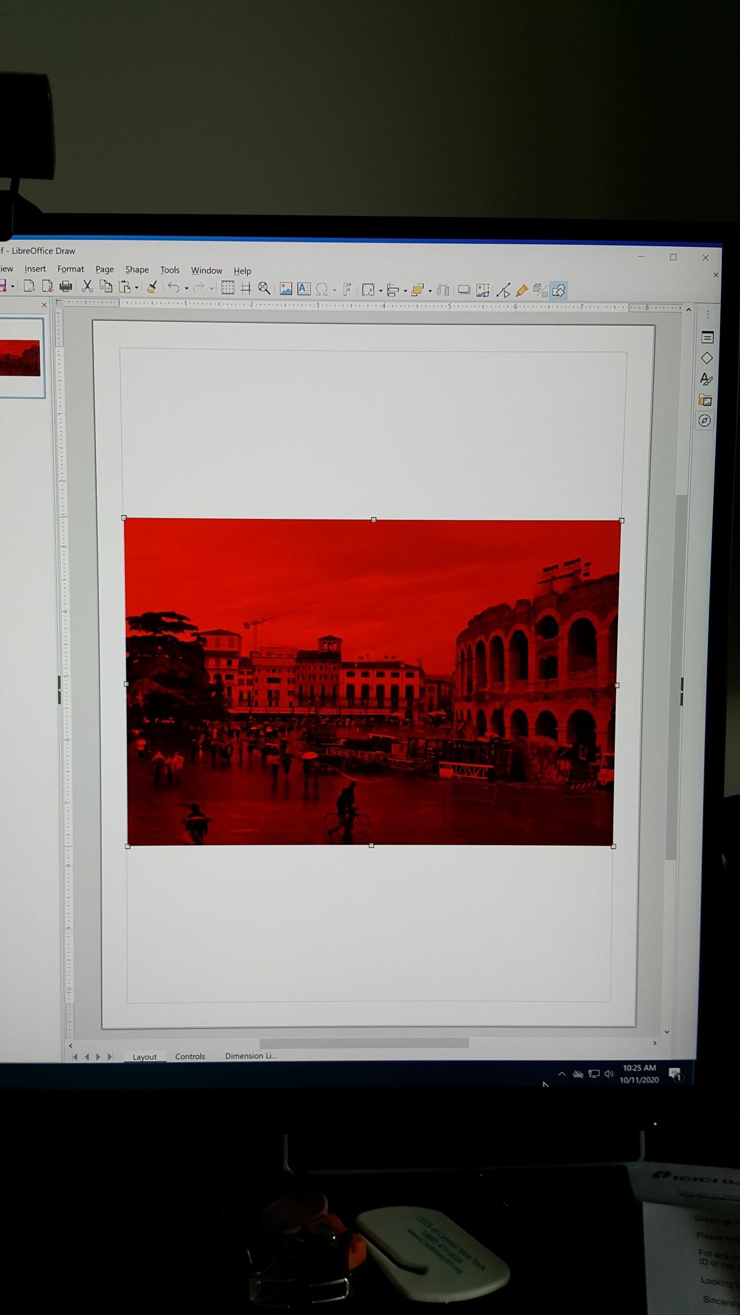 In write inserted image got a red color cast - English - Ask