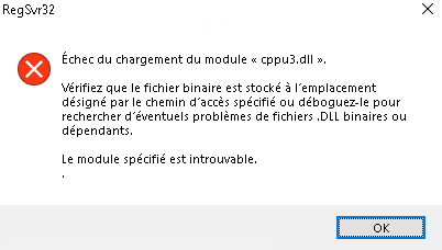 Erreur-Dll-Libre