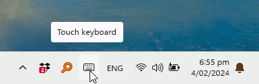 WindowsTouchKeyboard