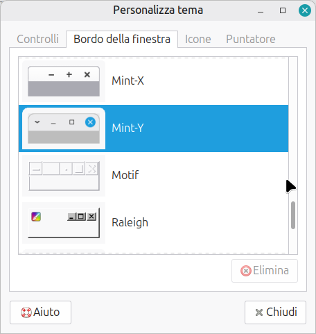 Bordo della finestra