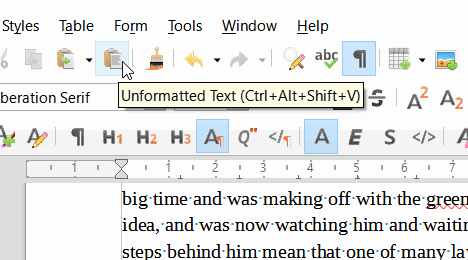 UnformattedTextIcon