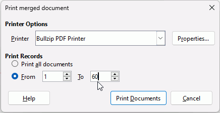 PrintMergedDialogue