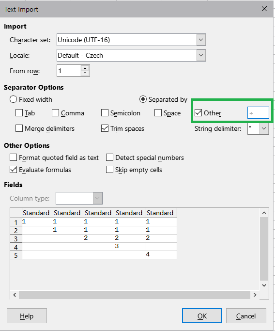 Convert monospace text to table with 1 figure pro cell - English - Ask ...