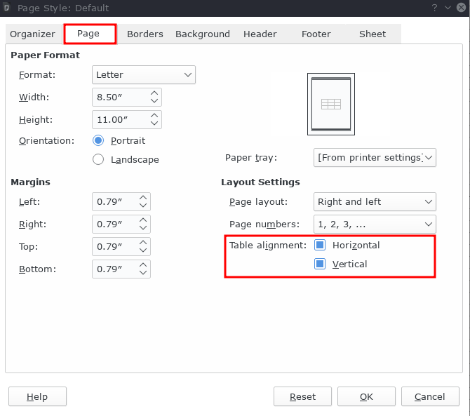 How Do I Center Page In Printing Spreadsheet English Ask LibreOffice