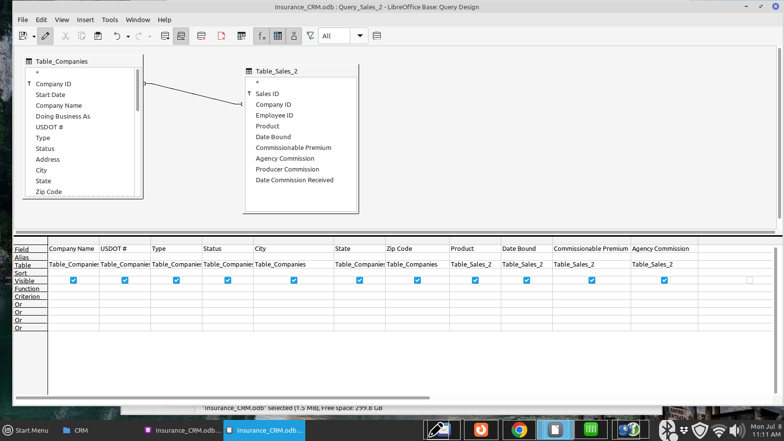 Query - Multiply 2 fields from the same table to get an amount ...